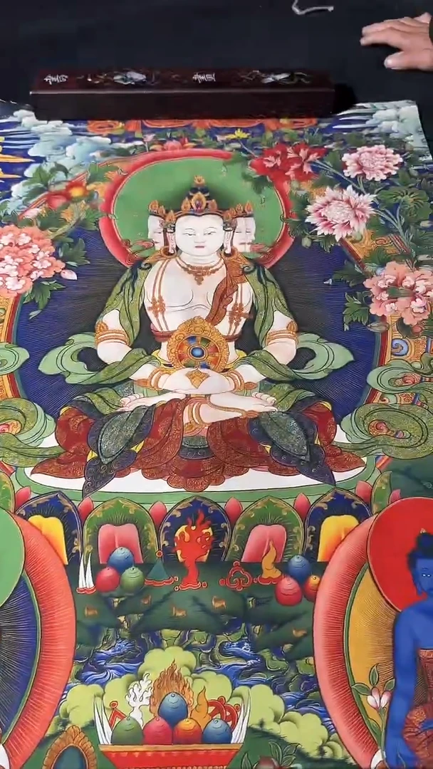 卷轴画藏式珍藏彩绘艺术馆120