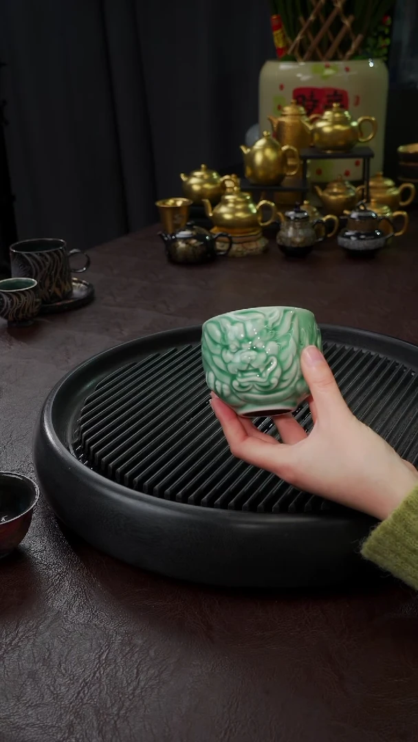 【闪购商品】杯【宜景窑】龙杯8