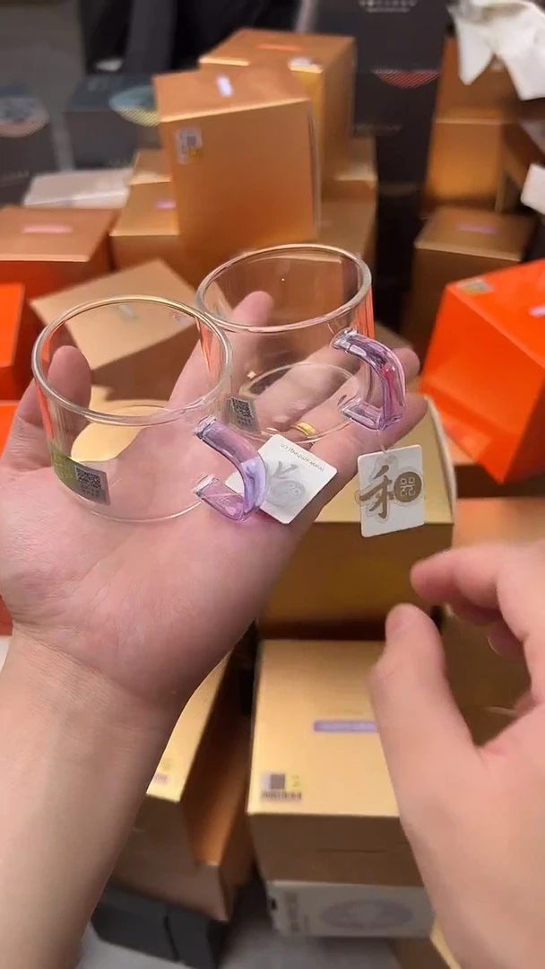 @@禾器晶彩清禾杯浅紫色