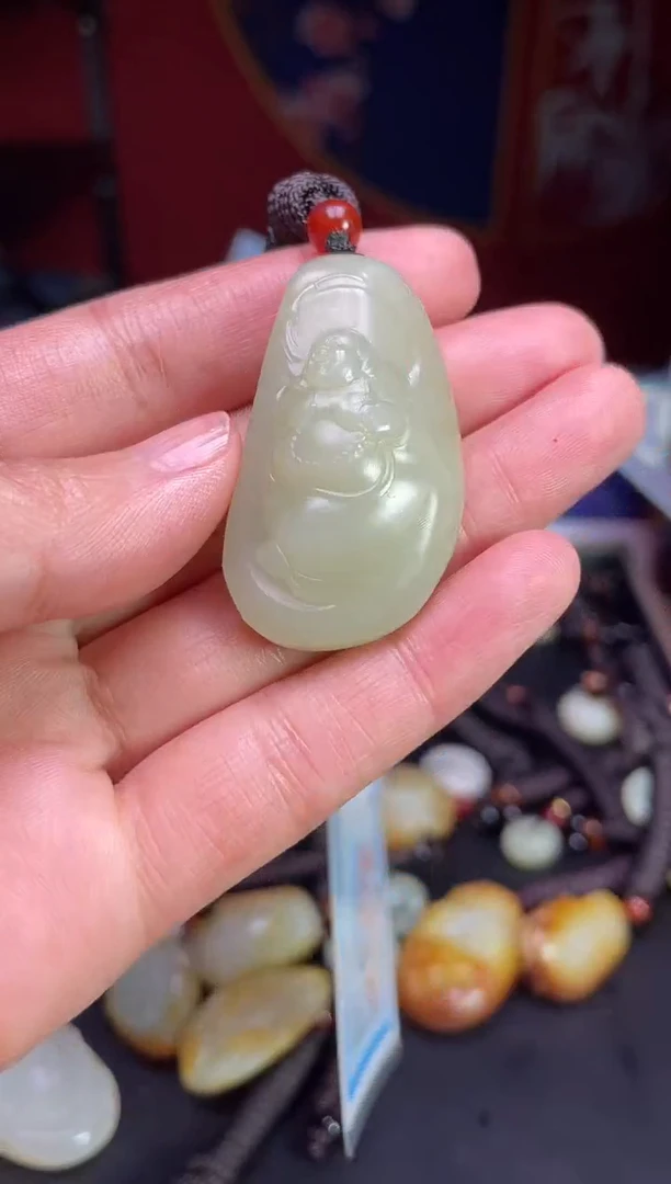 颈饰未镶嵌和田玉123