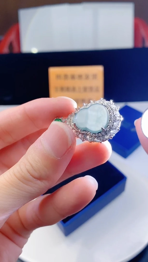 颈饰未镶嵌翡翠