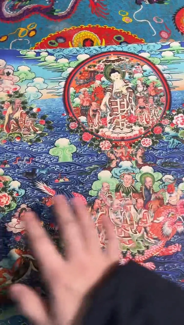 卷轴画东东唐卡tk16