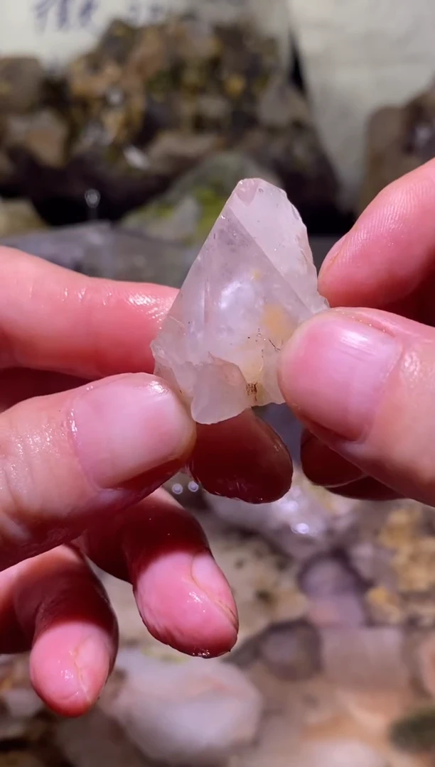未镶嵌珠宝半成品水晶35号四川超七花园水晶