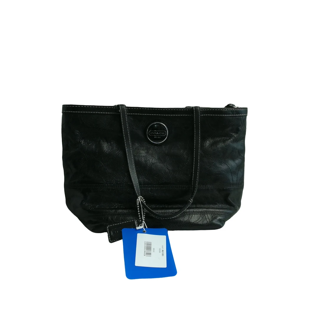 95新 COACH/蔻驰 coach 亮面手提包 032326