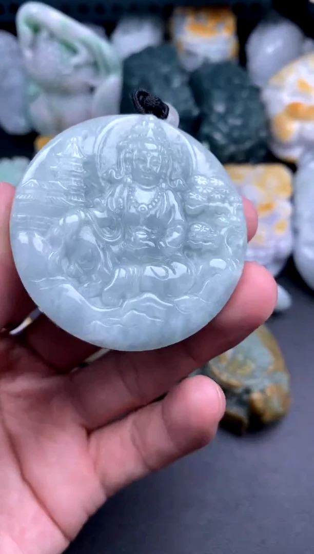 吊坠(不含链)未镶嵌翡翠1