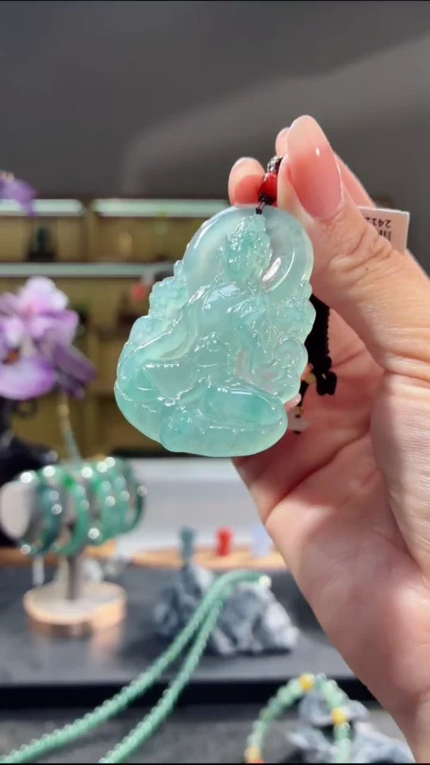 吊坠(不含链)未镶嵌翡翠度母