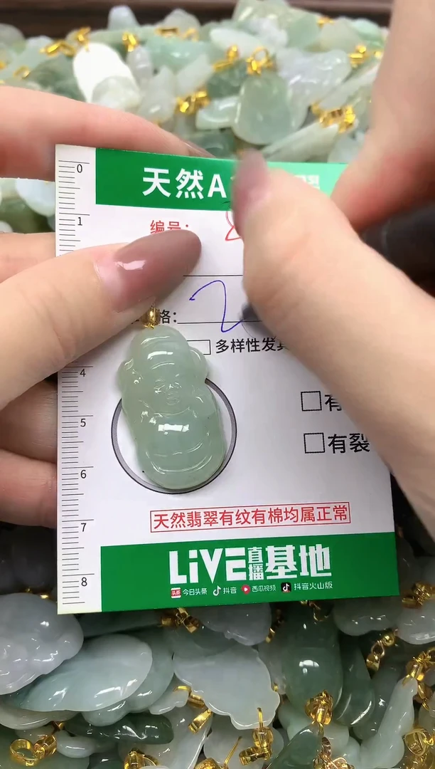 颈饰未镶嵌翡翠未镶嵌a货翡翠-8