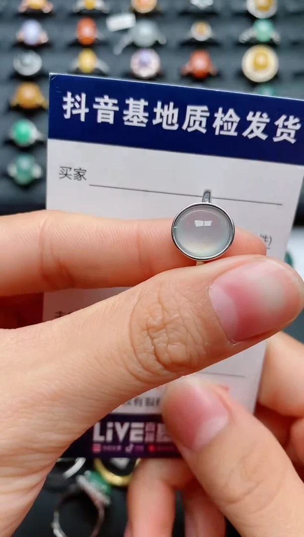 【闪购商品】翡翠戒指银S925镶嵌...........