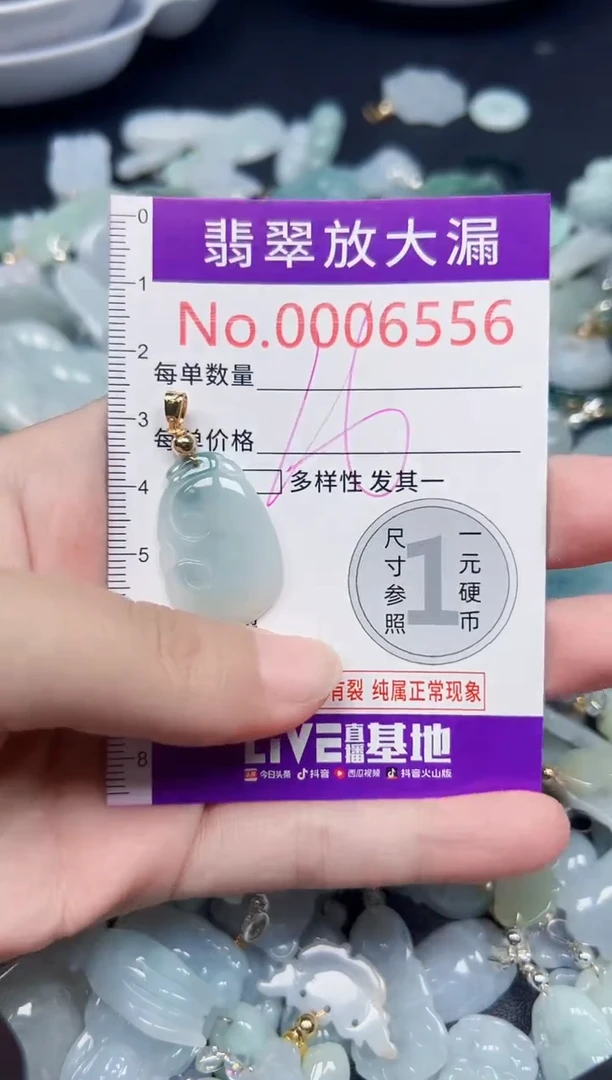 颈饰未镶嵌翡翠6556