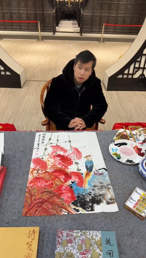 国画4赵隆轩美术馆李庆友老师作品