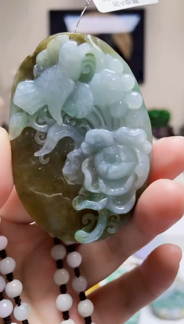未镶嵌定制翡翠吊坠25