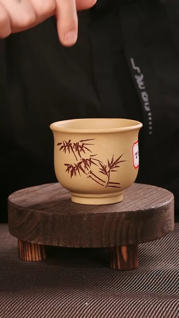 茶杯紫砂紫砂手工主人杯22
