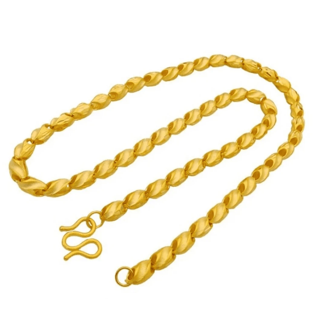 合金项链 合金项链 新款男士（麦穗项链）轻奢精美时尚百搭潮流大气