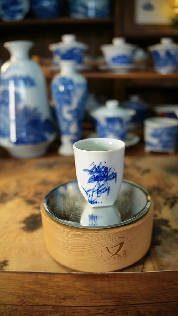 9景德镇手工手绘茶具