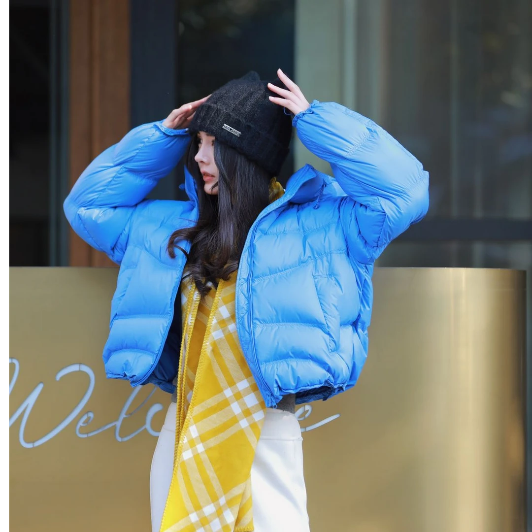 【预售】95鹅绒连帽羽绒服 加厚冬季面包服外套