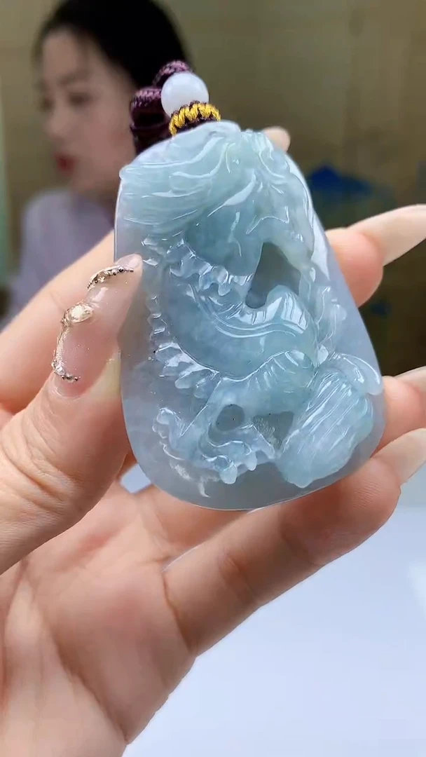 【闪购商品】定制翡翠未镶嵌4902ty-毛货挂件58