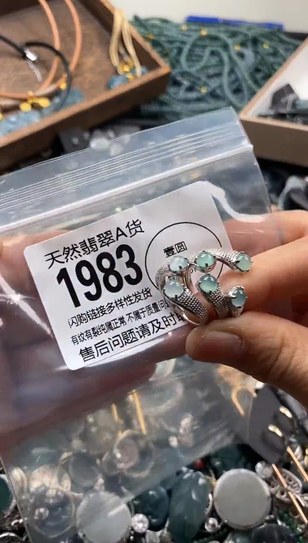 【闪购商品】翡翠颈饰未镶嵌多样性发其一1983