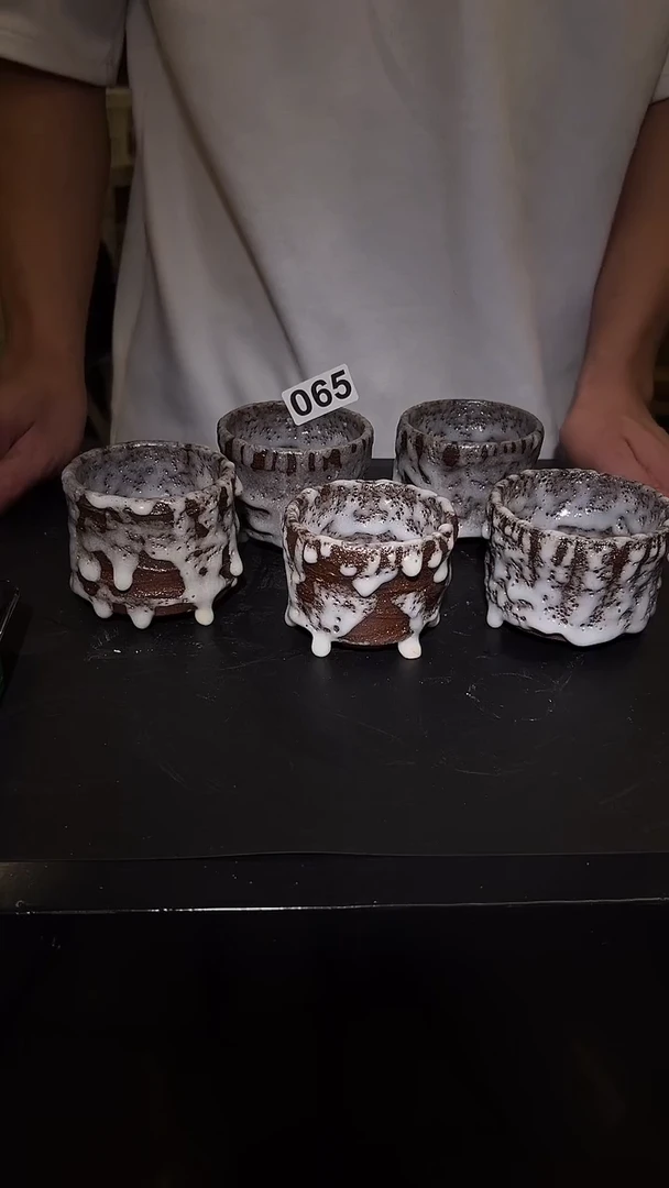 杯泥舍柴烧精品茶器