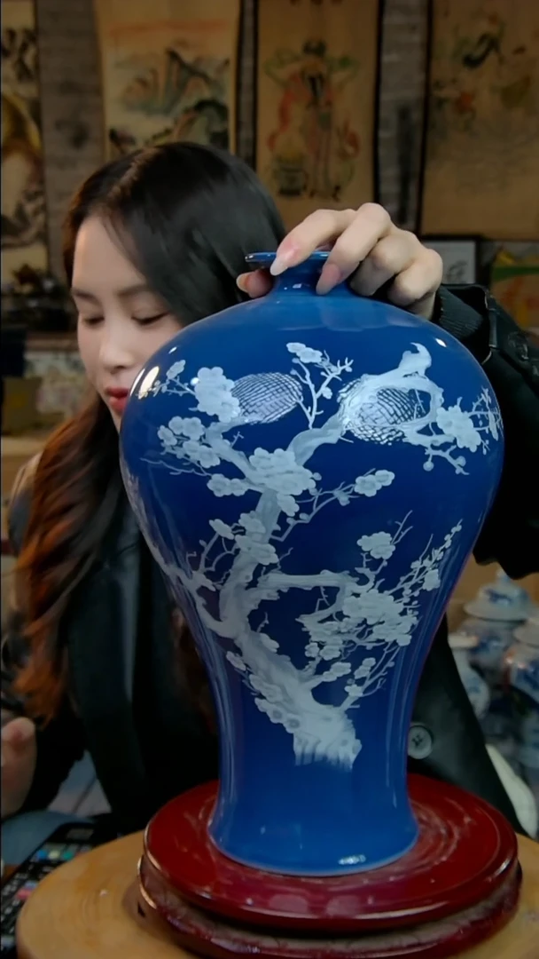 摆件陶景德镇陶瓷摆件090