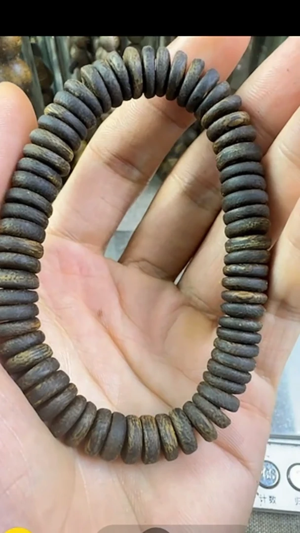 手串沉香种植绿棋沉水片珠
