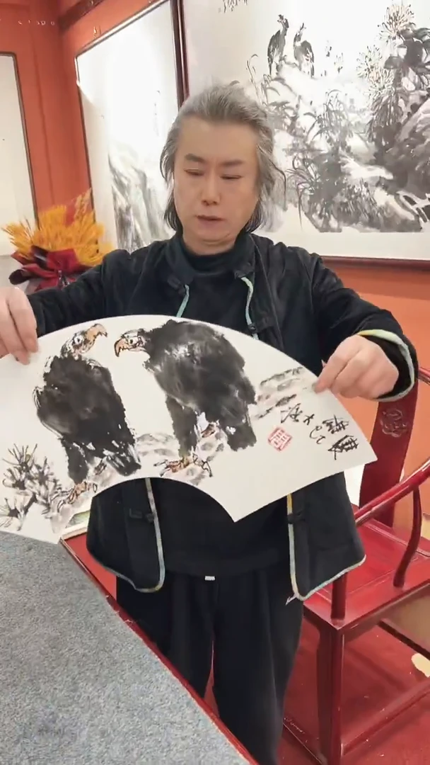 国画周大拙/国画/花鸟
