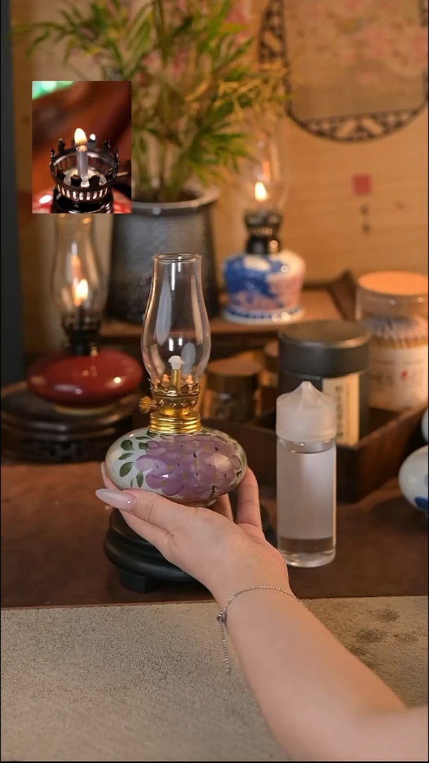 景德镇陶瓷香薰灯摆件