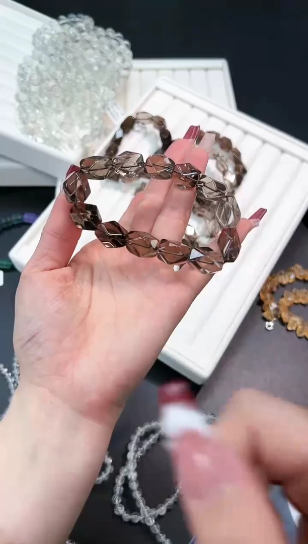 【闪购商品】水晶手串未镶嵌15d多样性发其一/1条默认微瑕