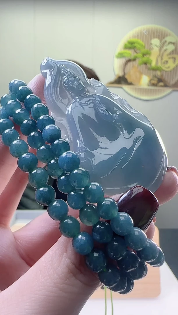 颈饰未镶嵌翡翠多样性随机发其一