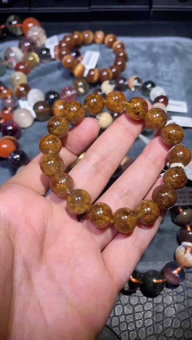 【闪购商品】水晶手链未镶嵌钛晶花单圈A12（多样性发其一）