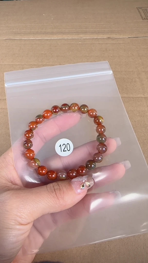 【闪购商品】南红玛瑙珠宝半成品未镶嵌原矿无优化手链8+