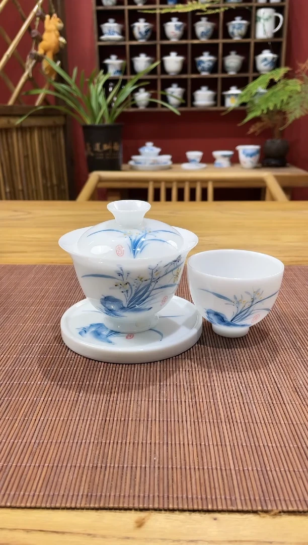 盖碗/杯群芳斋闪购链接(以闪拍图片为准)