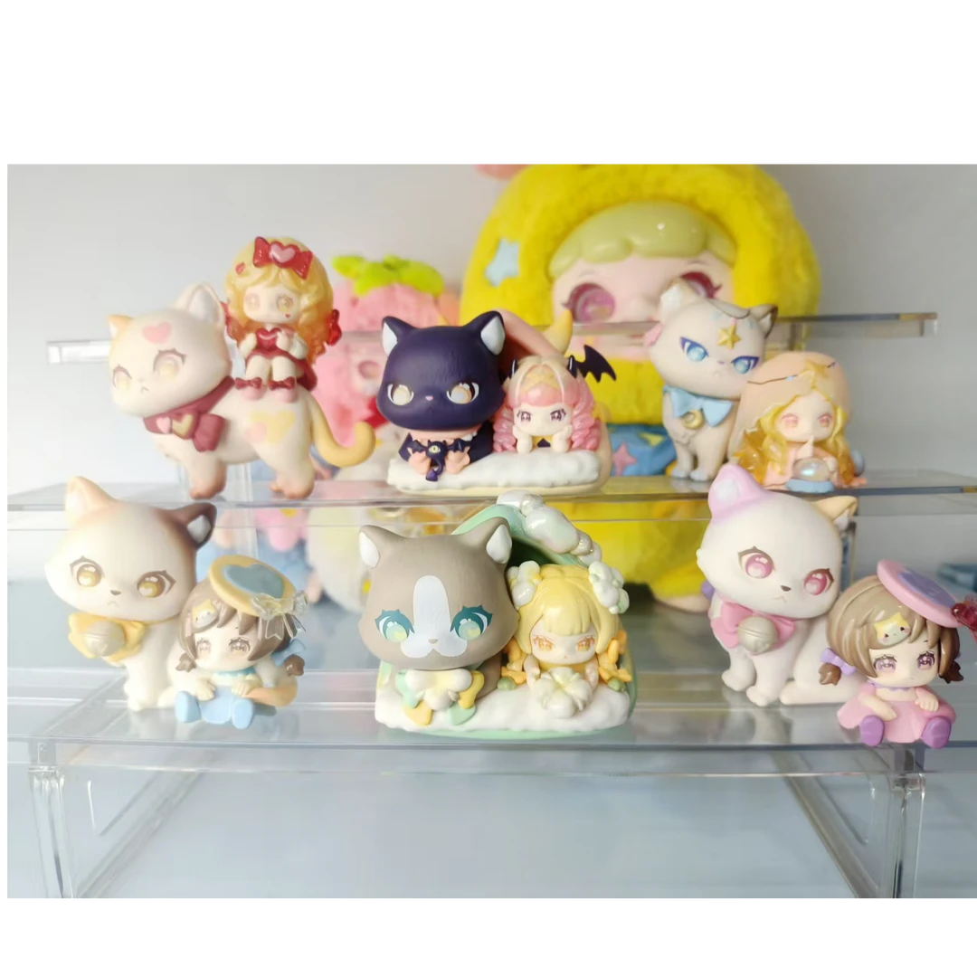 【七七拆盒新品】猫妮崽崽小猫陪伴系列许愿