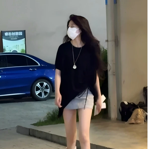 不规则抽绳设计大促百搭春夏季慵风宽松欧若风冰感防晒短袖T恤