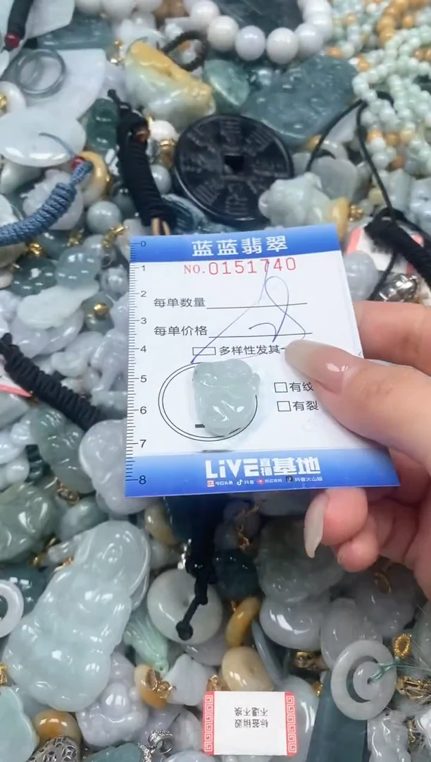 【闪购商品】翡翠颈饰未镶嵌闪购0151740多样性发其一