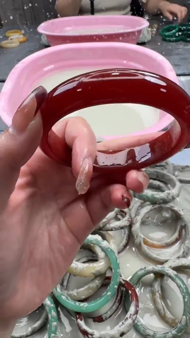 未镶嵌手镯石英质玉7 6566