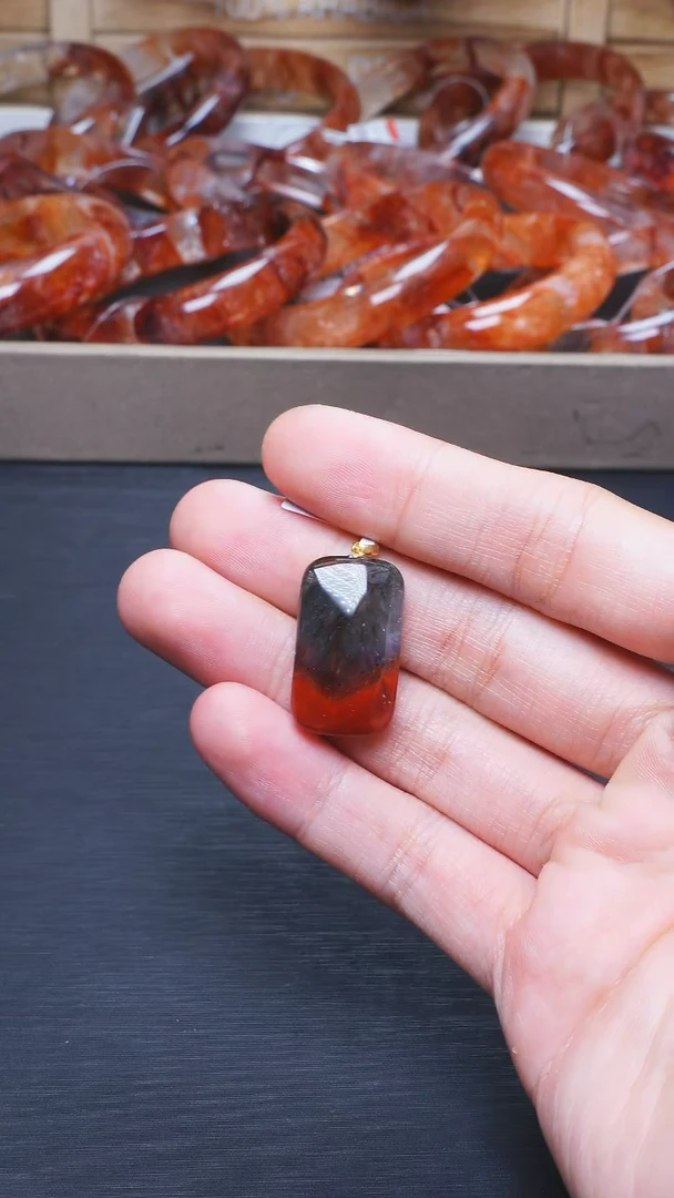 【闪购商品】水晶L008极光荆棘玫瑰无事牌18K金镶嵌多样性发其一