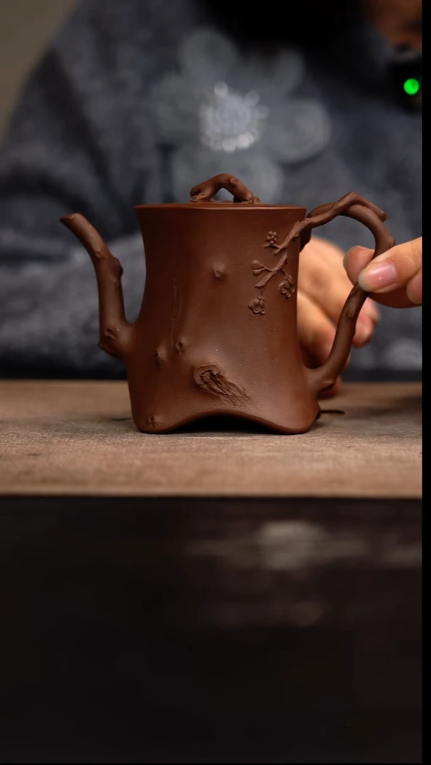 【闪购商品】紫砂茶壶梅桩壶紫泥
