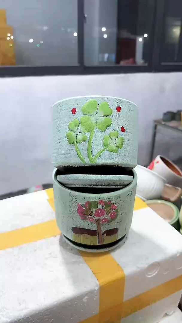 高温陶瓷花盆+E44