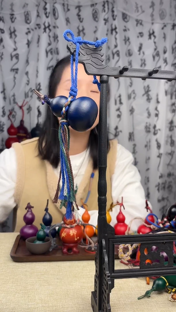 大漆葫芦挂件-----040