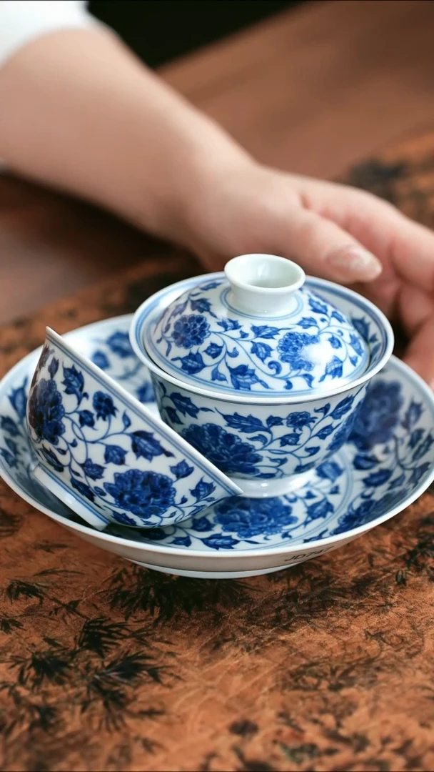 摆件瓷景德镇茶器链接@@@@jd586+JD587+JD747