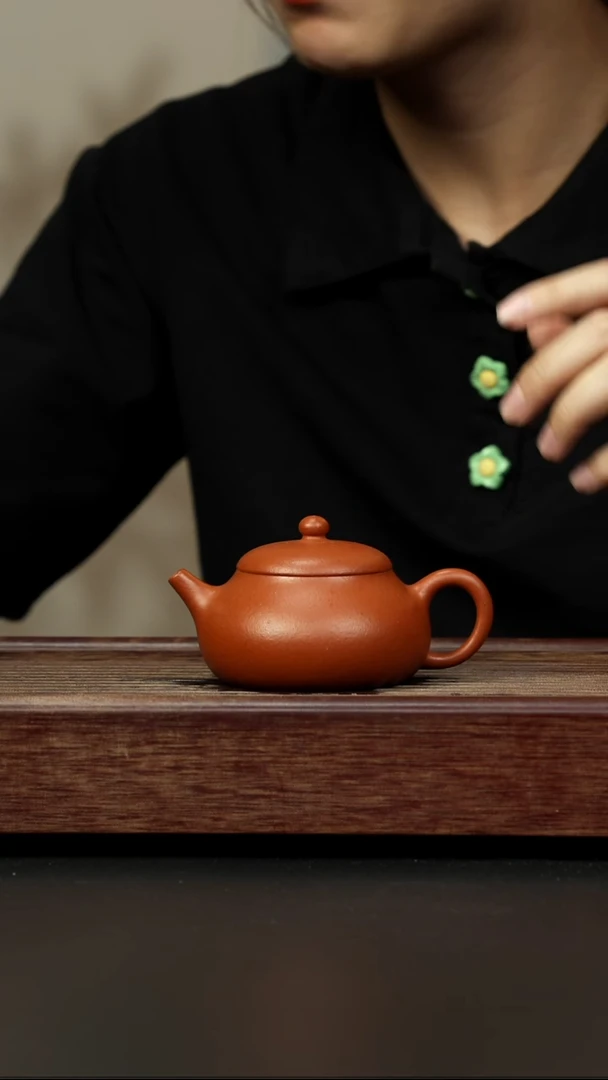 紫砂茶壶超矿标红降坡 改良西施