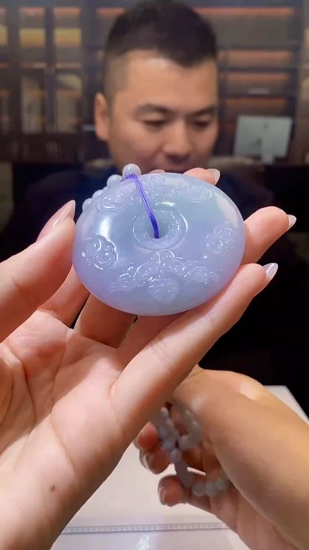 未镶嵌定制翡翠HM翡翠毛货（赠珠链）-42