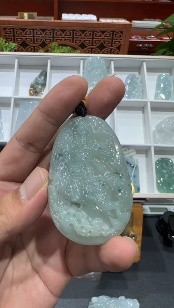 未镶嵌挂件翡翠A货翡翠多样性孤品