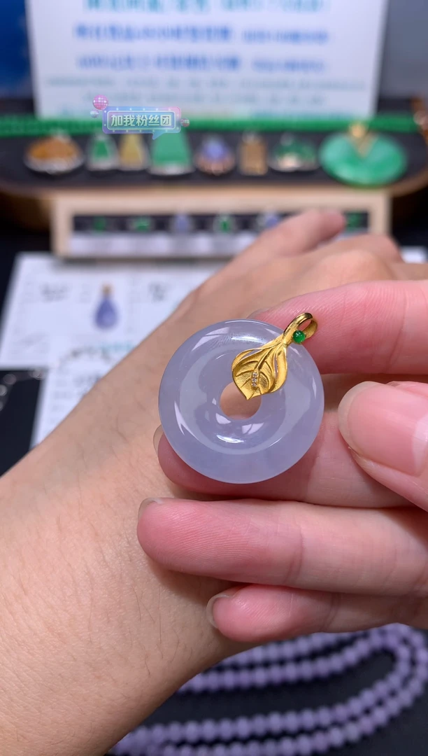 定制翡翠18K金镶嵌模式推广期48小时鉴赏期