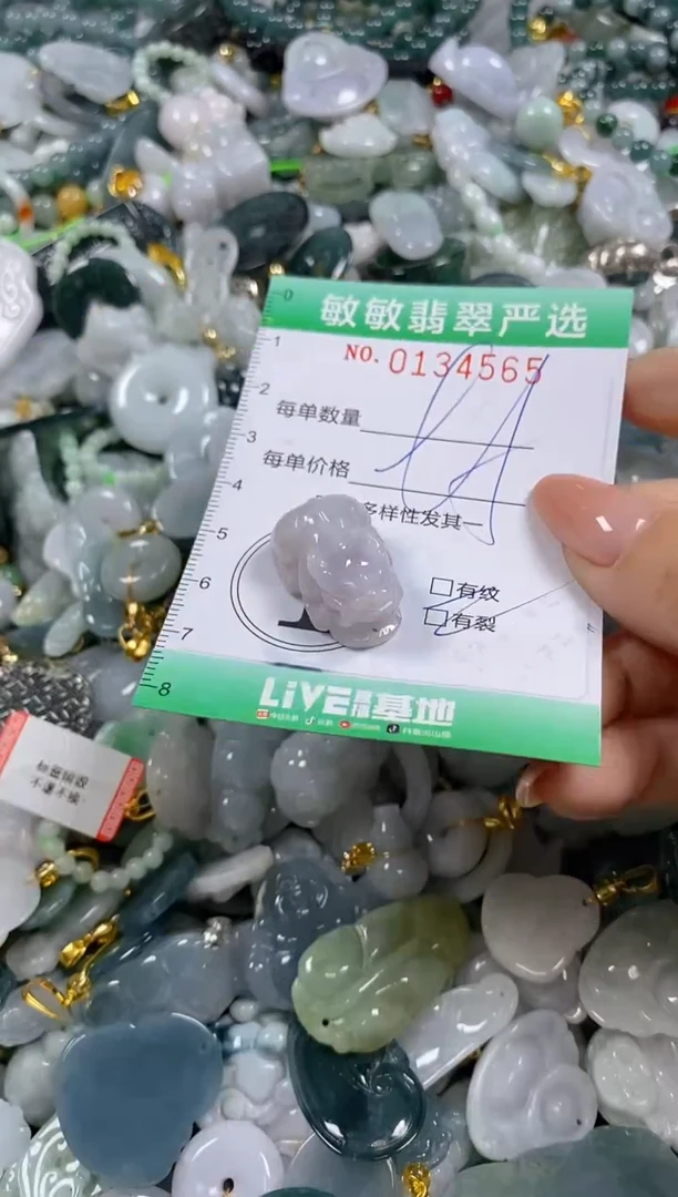 【闪购商品】翡翠颈饰未镶嵌闪购0134565