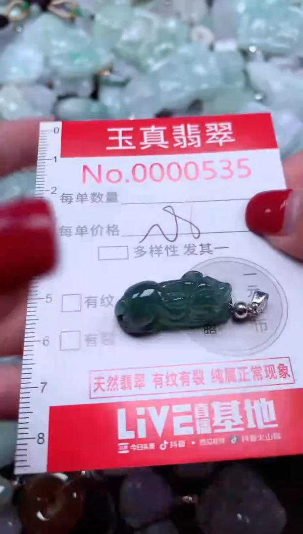 颈饰未镶嵌翡翠535