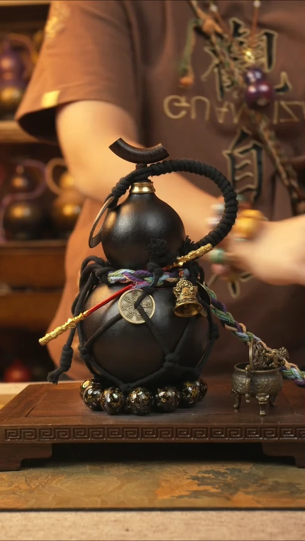 452大漆一物一拍记葫堂出品【不带手串】