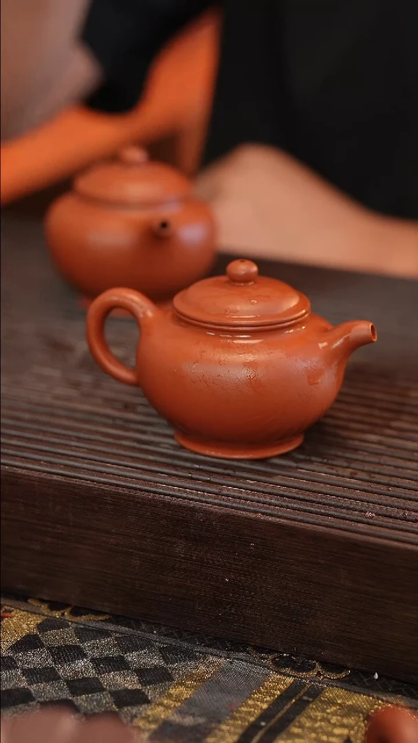 茶壶紫砂全手 掇只 140cc