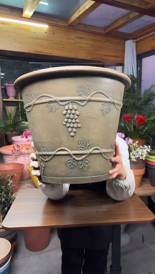 40*33/古铜色葡萄藤浮雕外贸尾单/MK40A