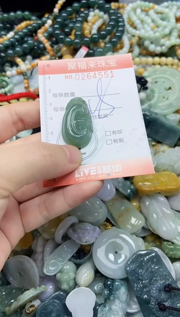 未镶嵌挂件翡翠闪购0264551